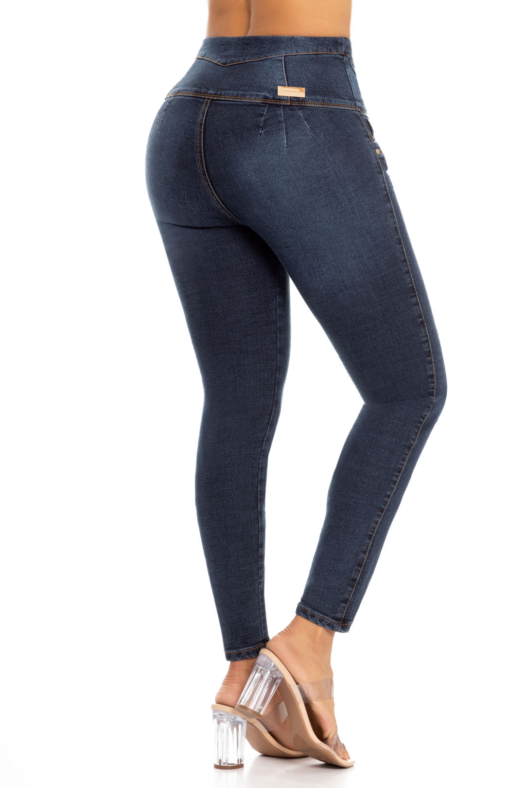 Pantalón Jeans con exclusivo diseño levanta cola Colombiano que