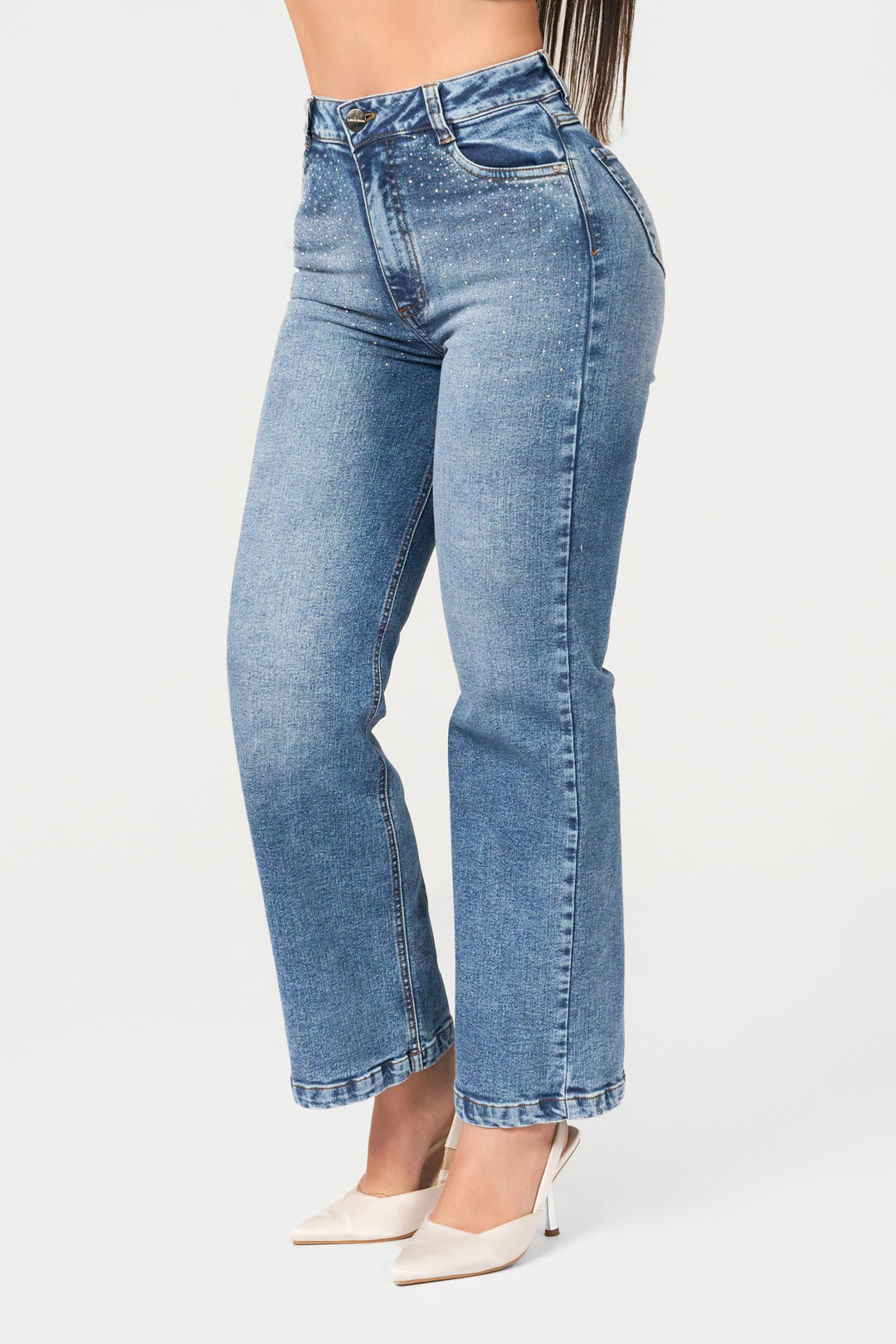 BLUE JEANS WITH SPARKLES 7042