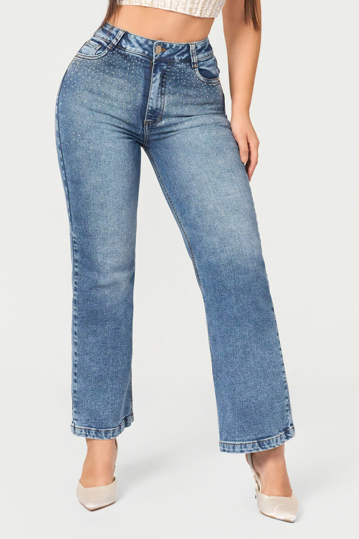 BLUE JEANS WITH SPARKLES 7042
