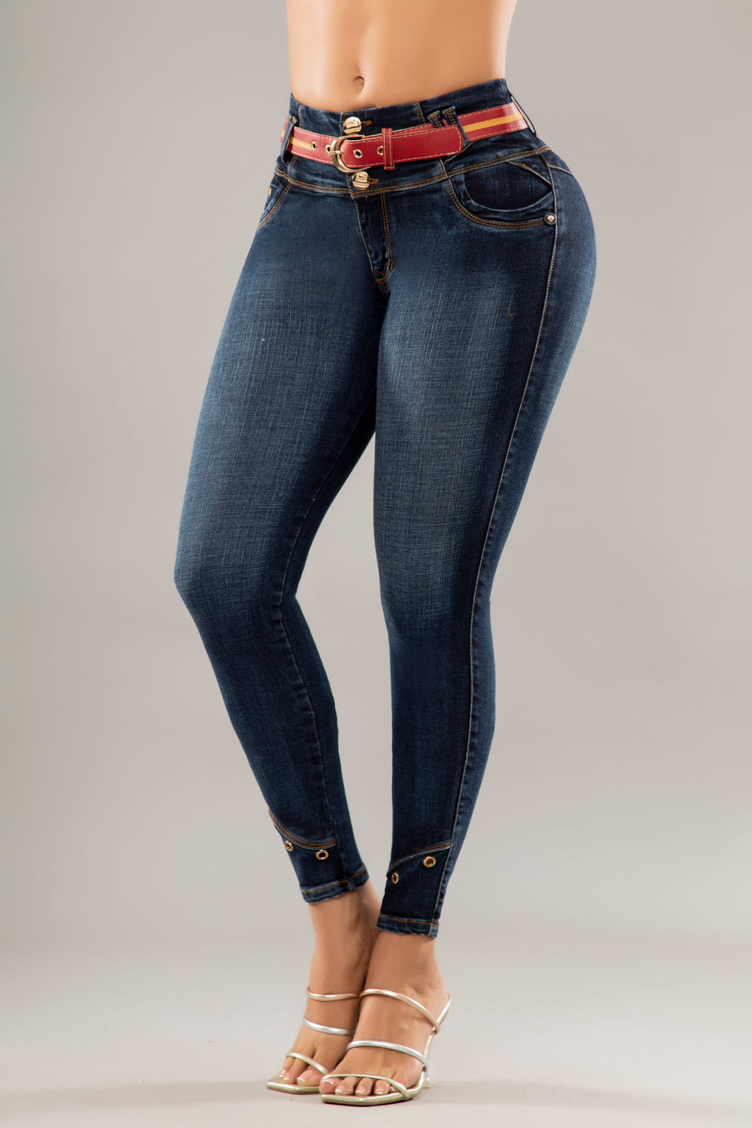 JEANS COLOMBIANOS PUSH UP AZUL 6678