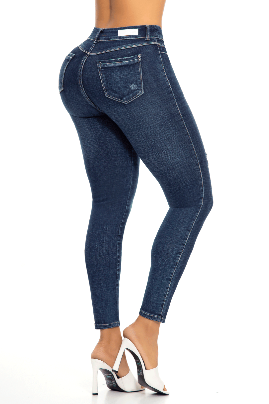 JEANS COLOMBIANOS PUSH UP AZUL 6821