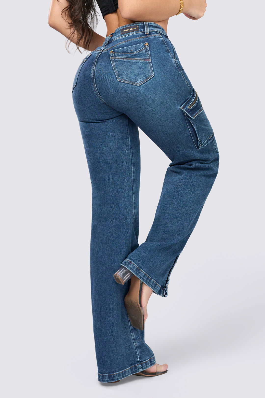 BLUE CARGO JEANS 7052-N