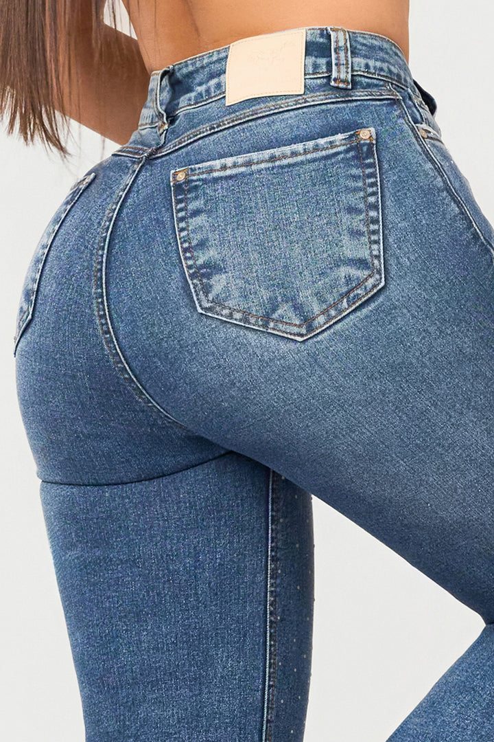 BLUE JEANS WITH SPARKLES 7043
