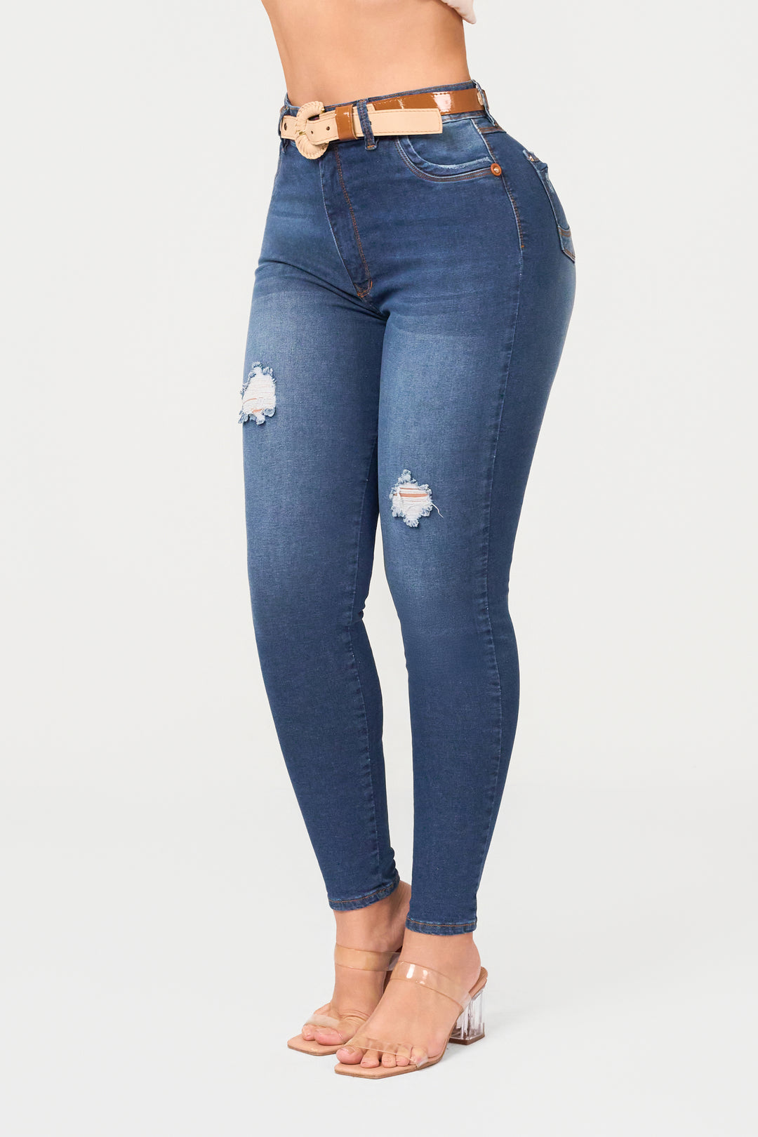 SKINNY JEANS AZUL 6865