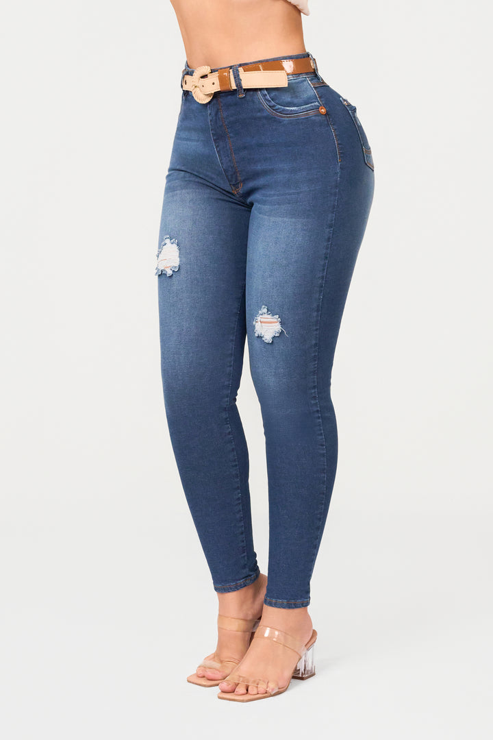 SKINNY JEANS AZUL 6865
