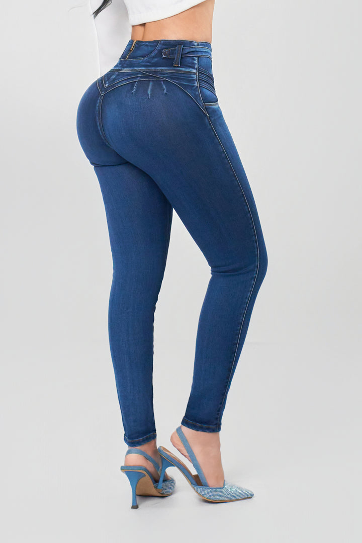 BLUE SKINNY JEANS 6898
