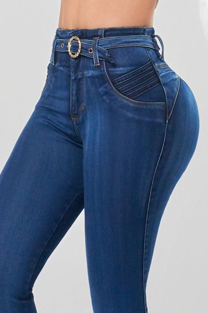 BLUE SKINNY JEANS 6898