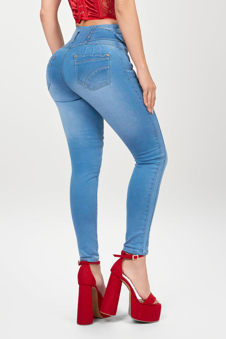 BLUE SKINNY JEANS 6899