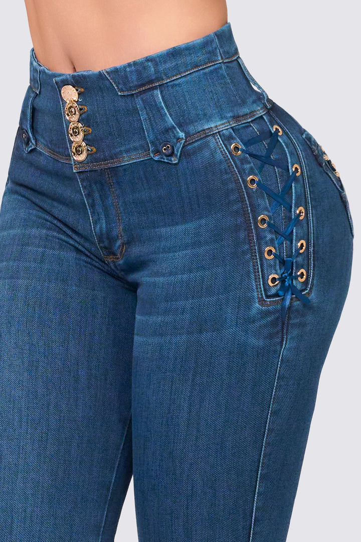BLUE SKINNY JEANS 6938