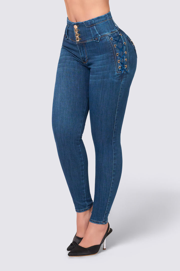 BLUE SKINNY JEANS 6938
