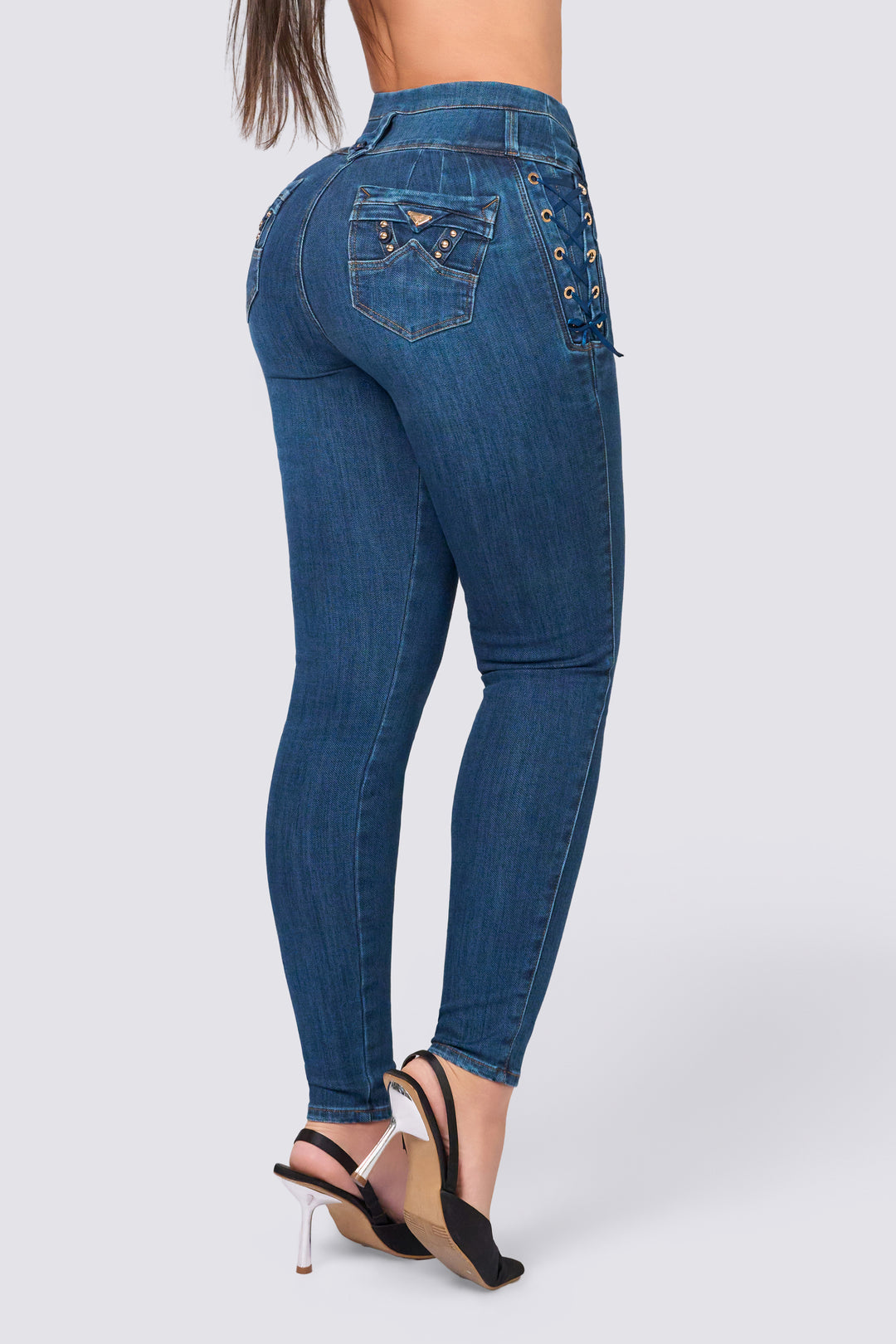 BLUE SKINNY JEANS 6938