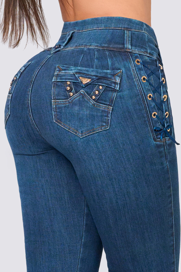 BLUE SKINNY JEANS 6938