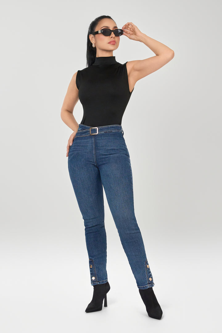 BLUE SKINNY JEANS 7003-N