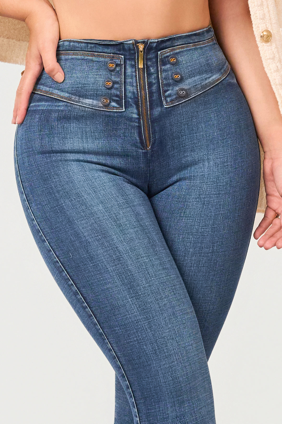 BLUE SKINNY JEANS 7004