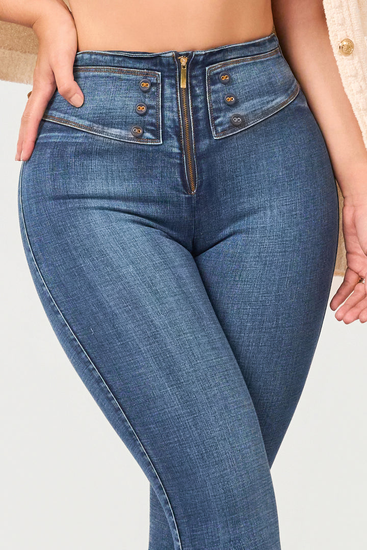 BLUE SKINNY JEANS 7004