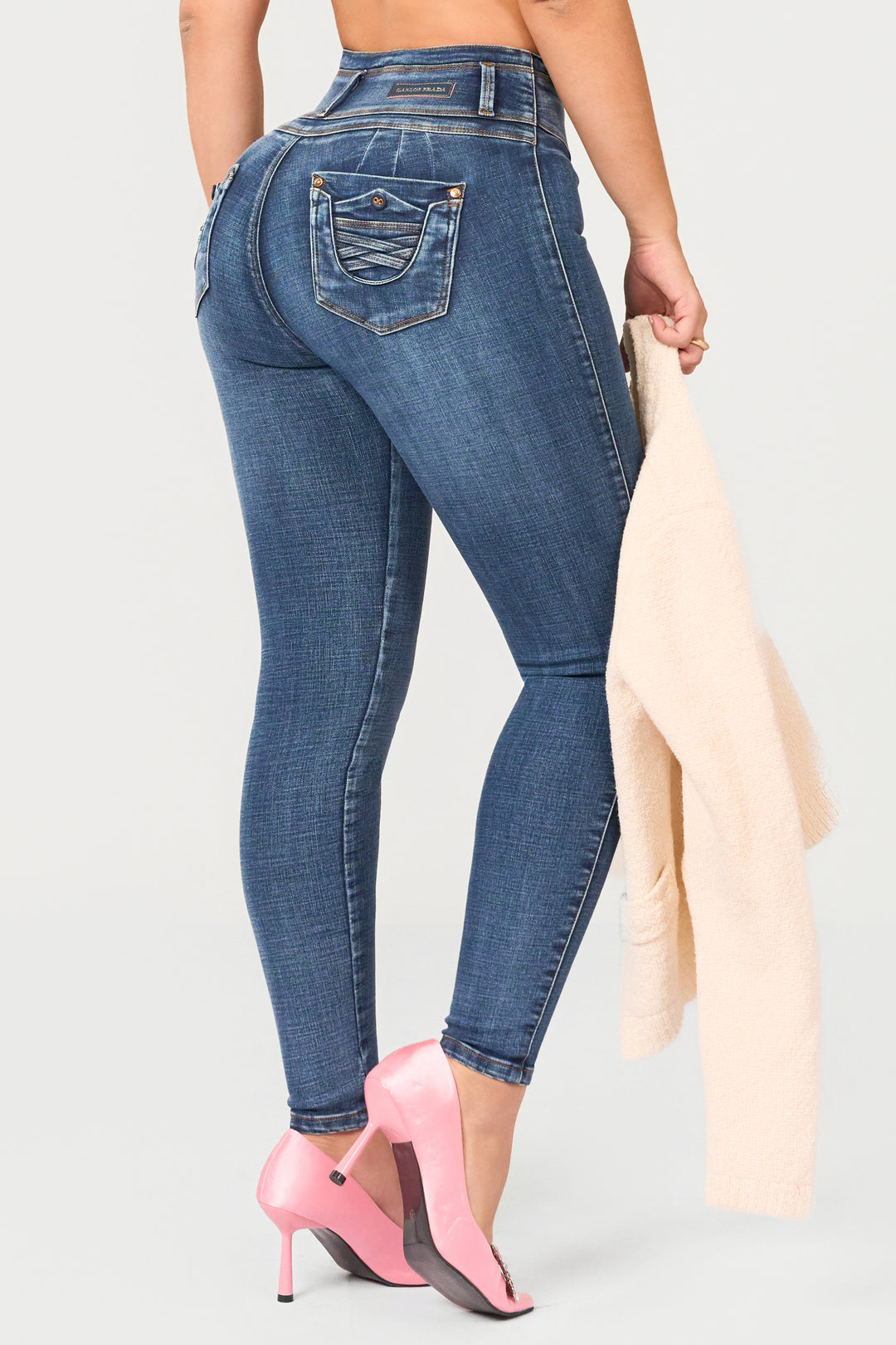 BLUE SKINNY JEANS 7004