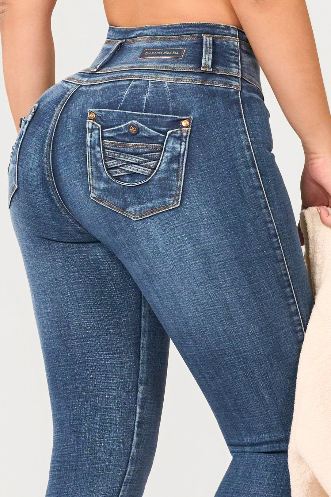 BLUE SKINNY JEANS 7004