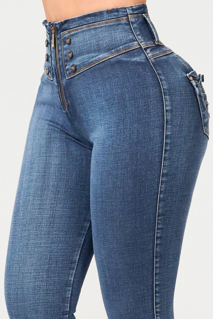 BLUE SKINNY JEANS 7004