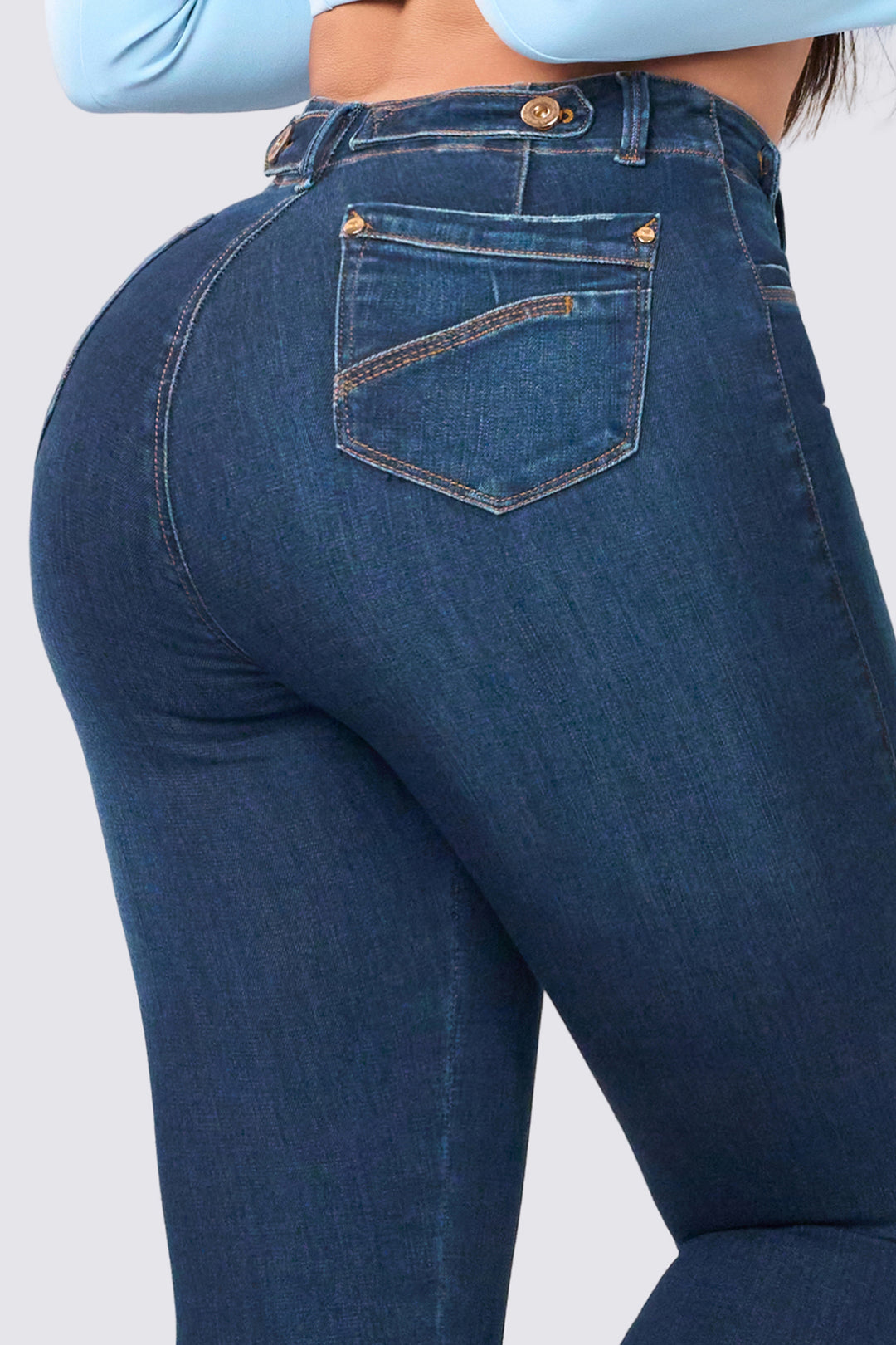 BLUE SKINNY JEANS 7033