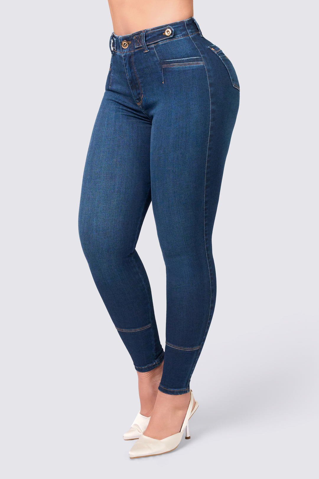 BLUE SKINNY JEANS 7033