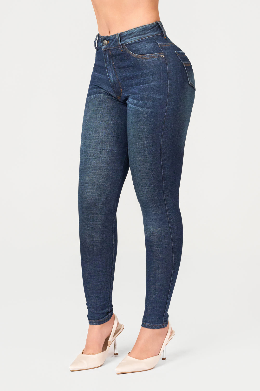 BLUE SKINNY JEANS 7039