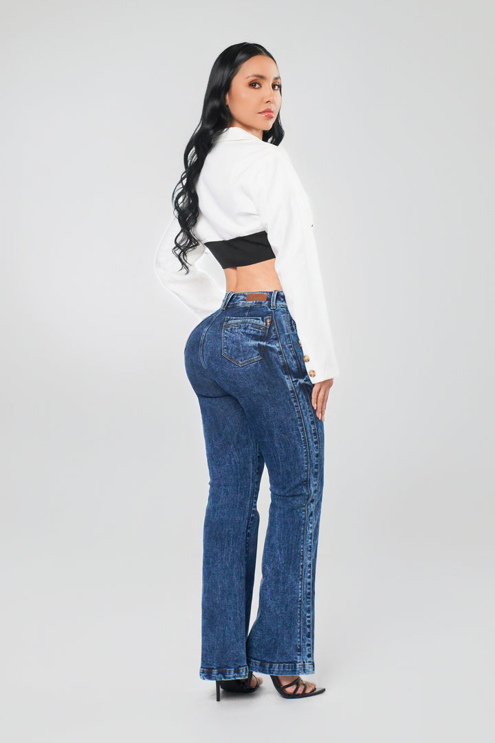MID-RISE STRAIGHT JEAN 6879