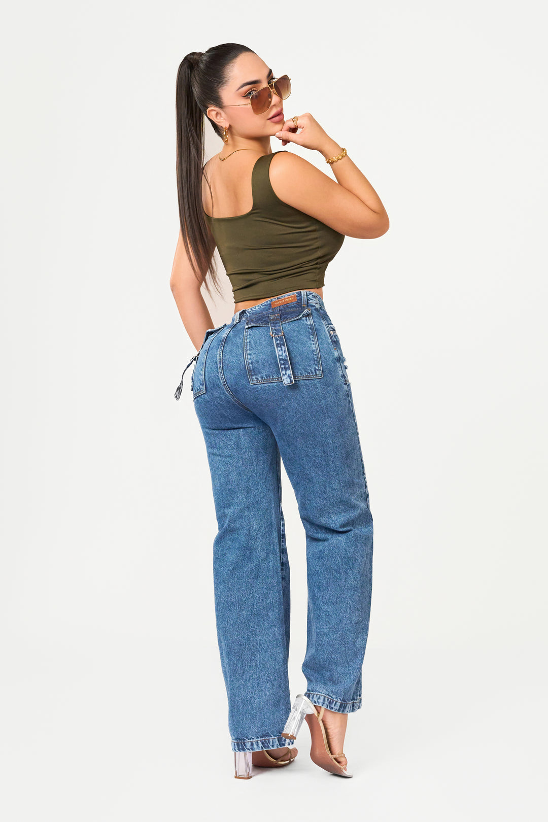 STRAIGHT LEG PANTS 7027