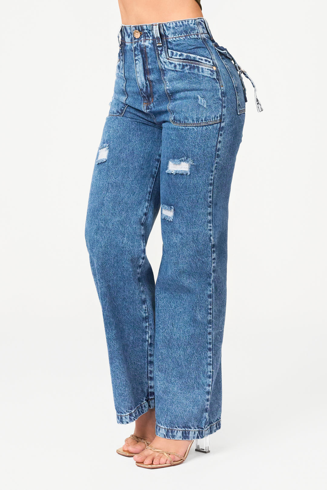 STRAIGHT LEG PANTS 7027