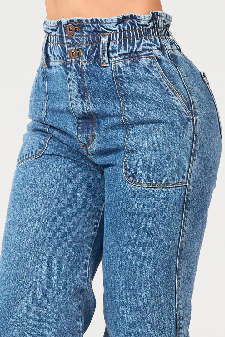 STRAIGHT LEG PANTS 7019
