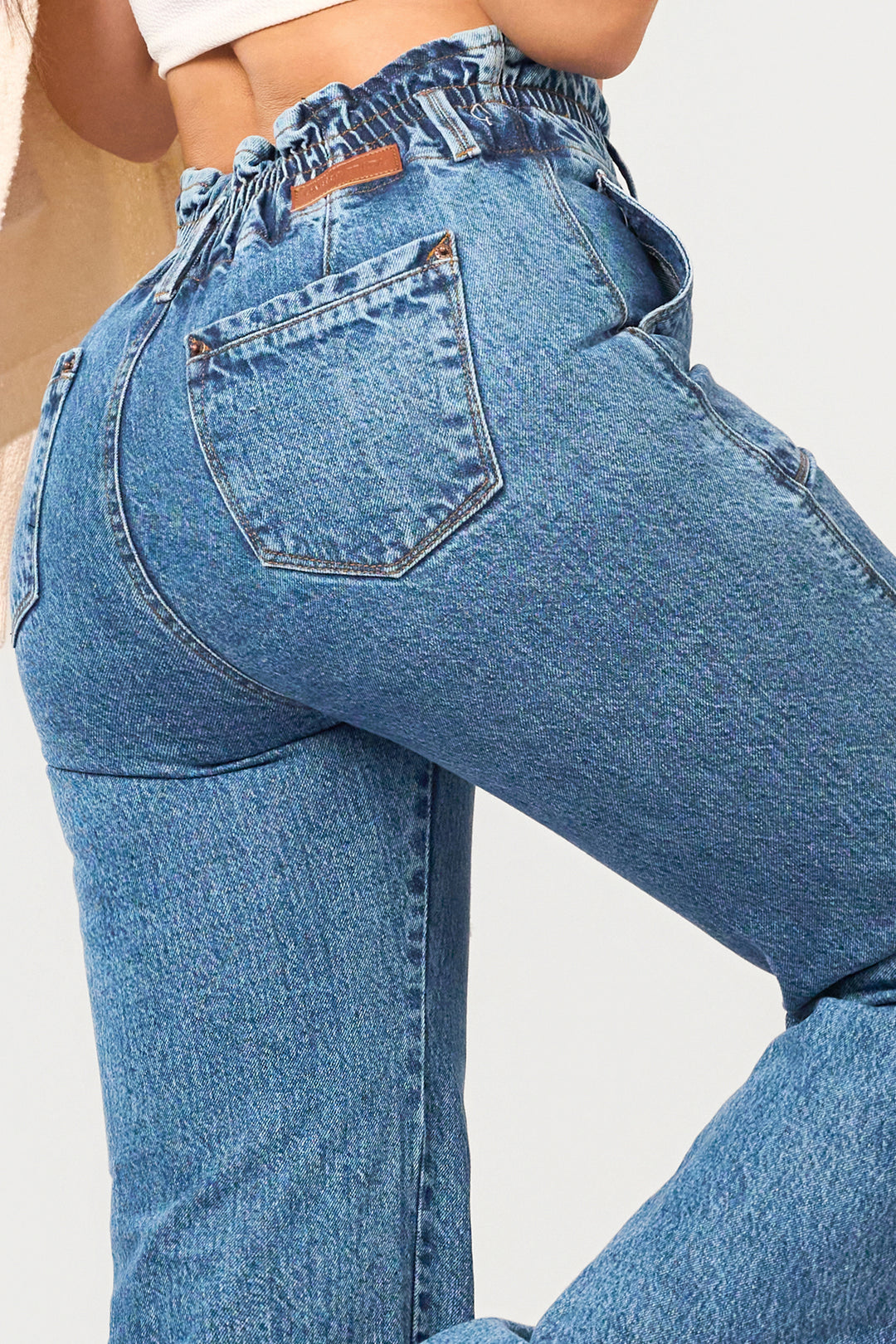 STRAIGHT LEG PANTS 7019