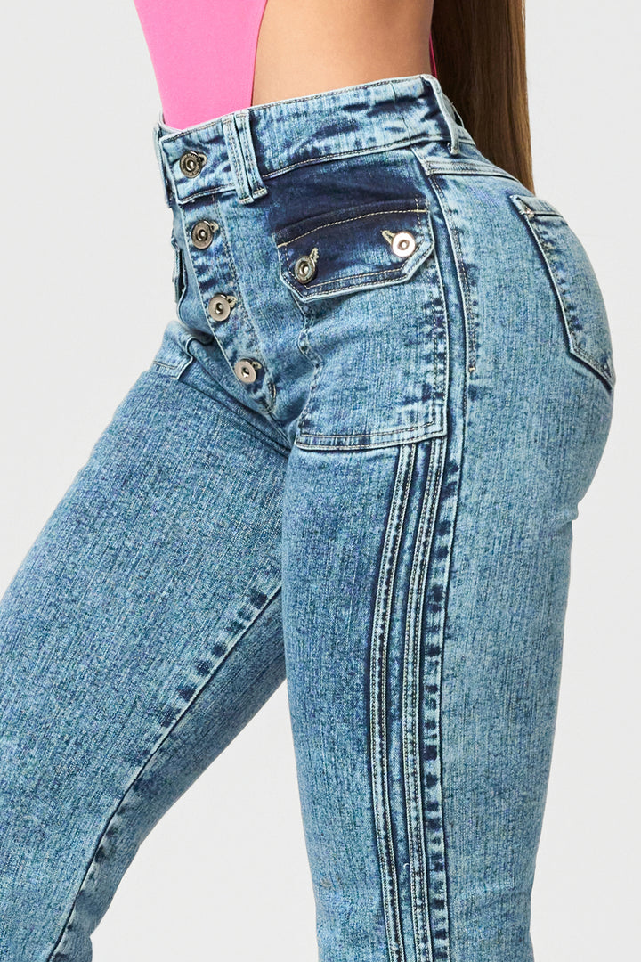 PANTALÓN BOTA RECTA 6869