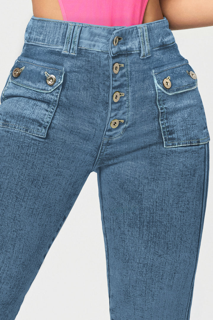 HIGH - RISE STRAIGHT JEAN 6869