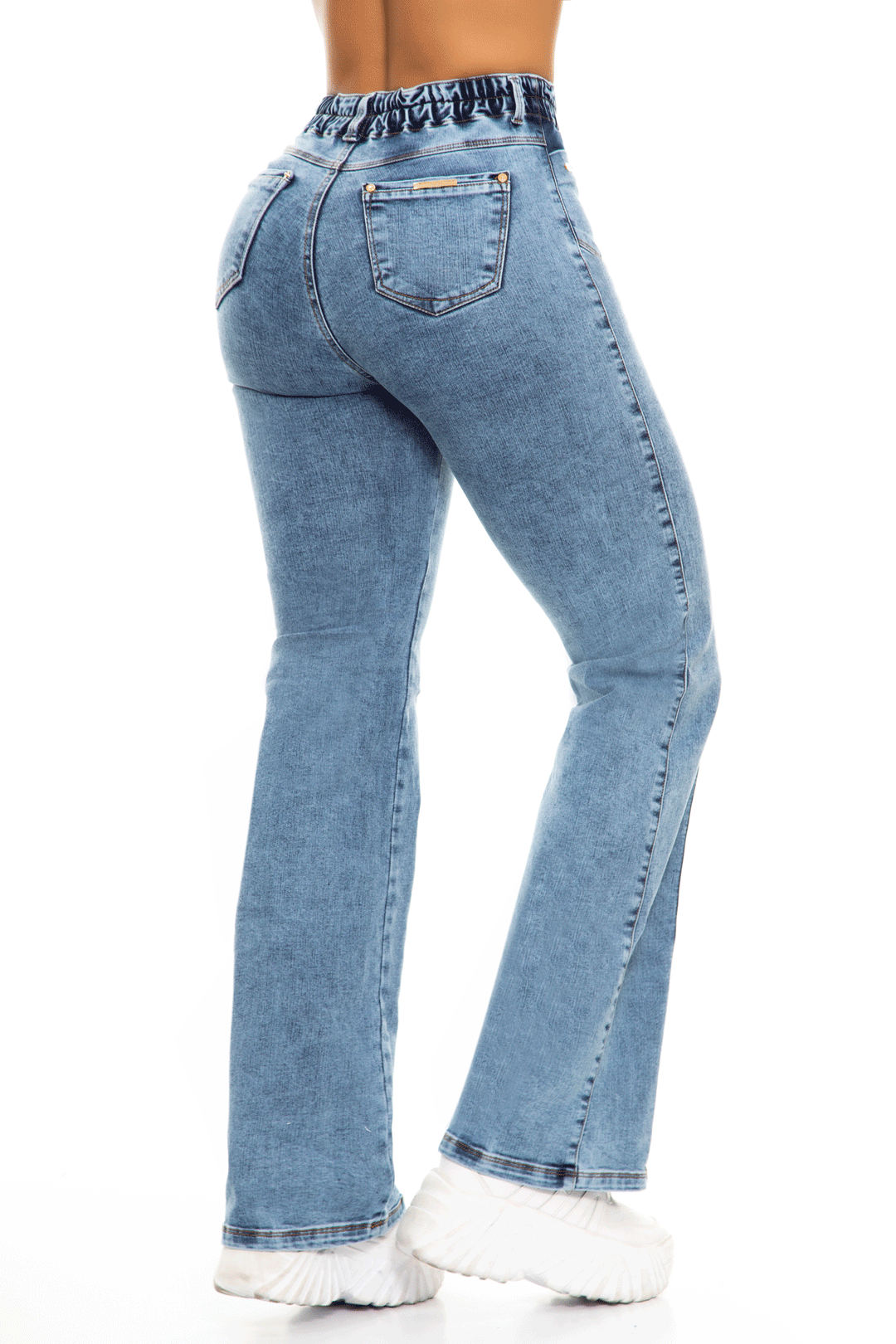 JEANS COLOMBIANOS PUSH UP AZUL 6665