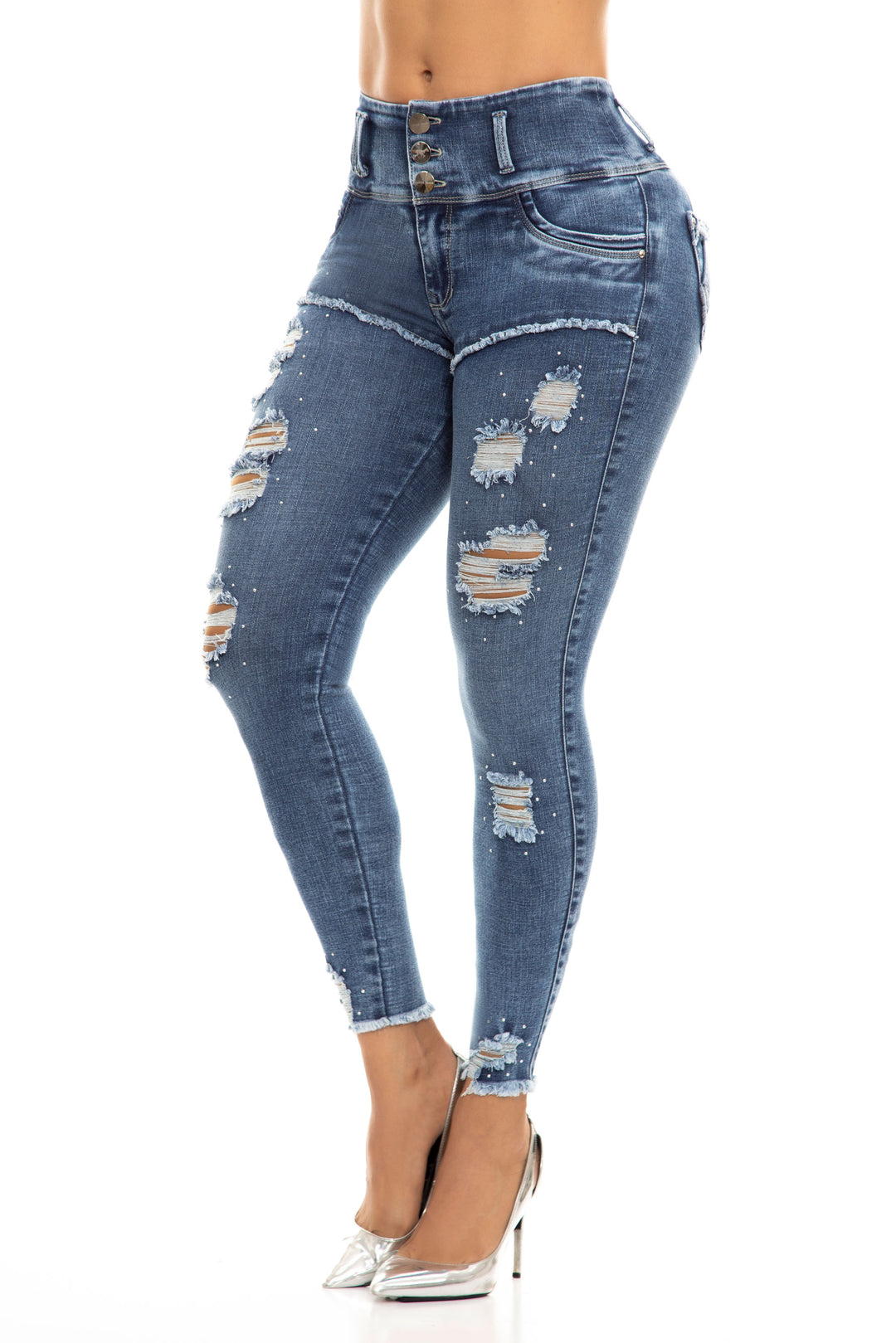 JEANS COLOMBIANOS PUSH UP AZUL TMMDAZ70924-19