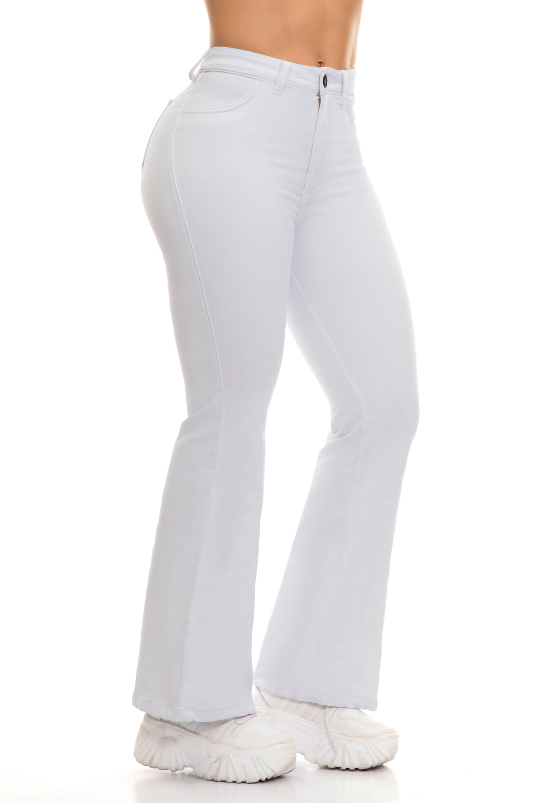 JEANS SUPER STRETCH BLANCO 01404CC-DC04