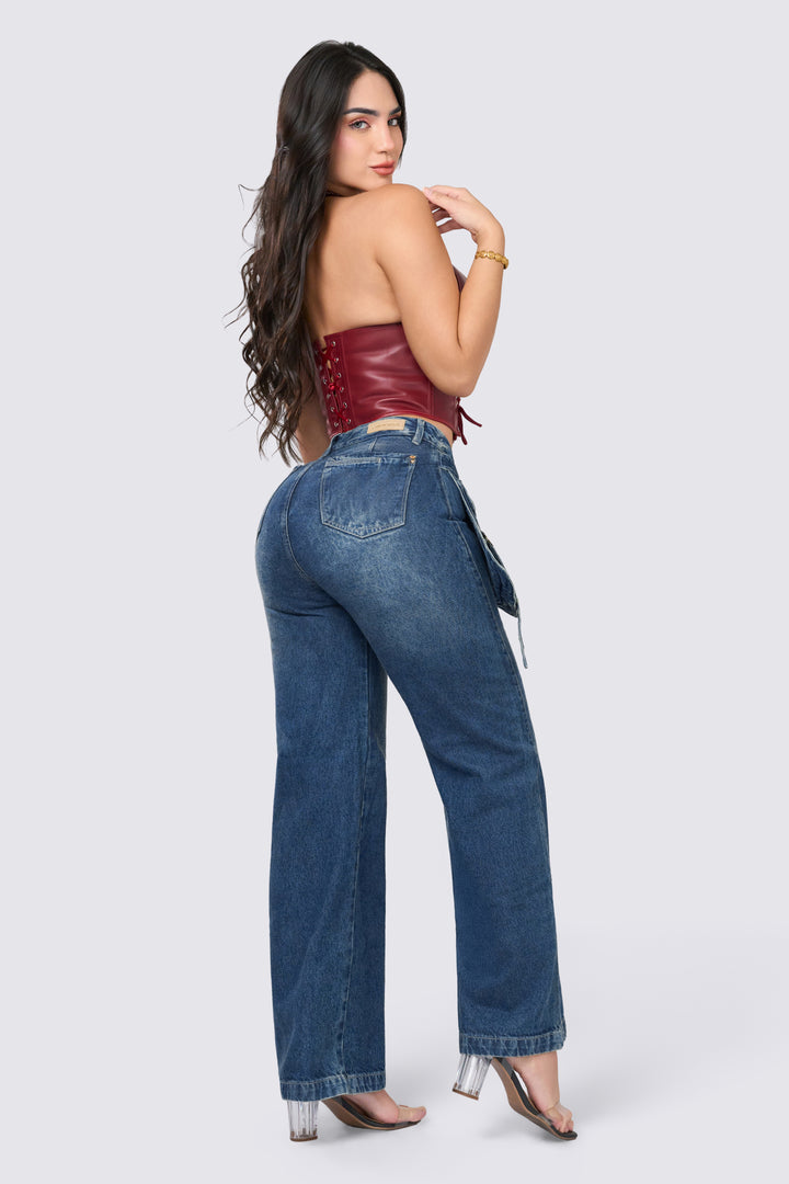 WIDE LEG JEANS 7062