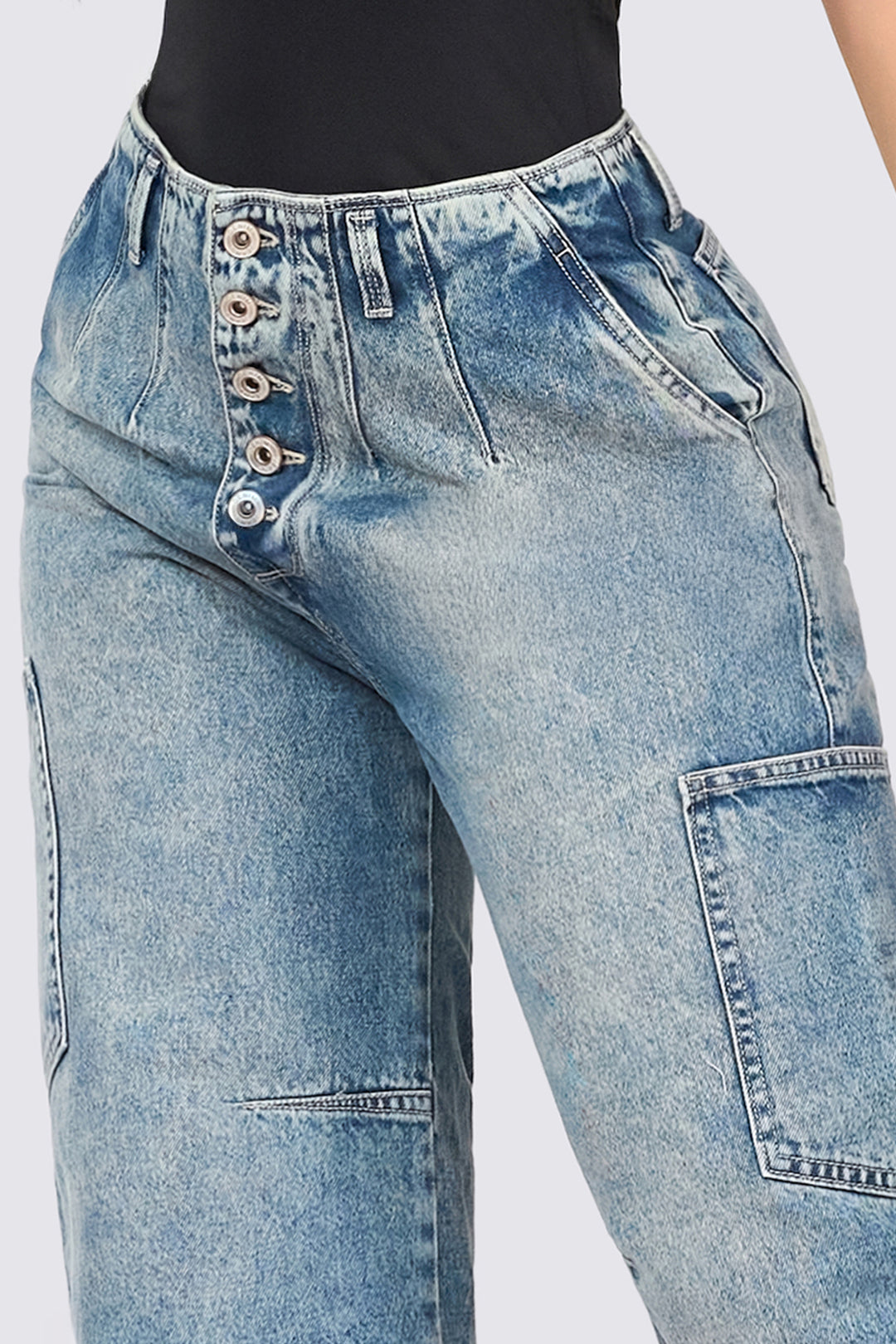 WIDE LEG JEANS 7070