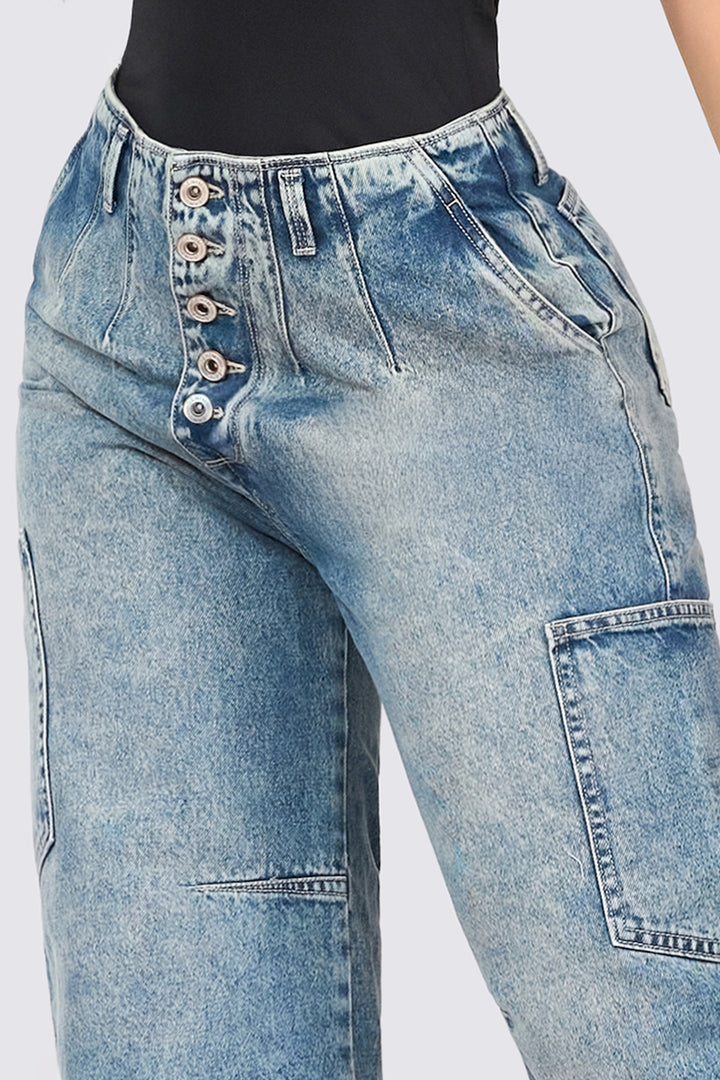 WIDE LEG JEANS 7070