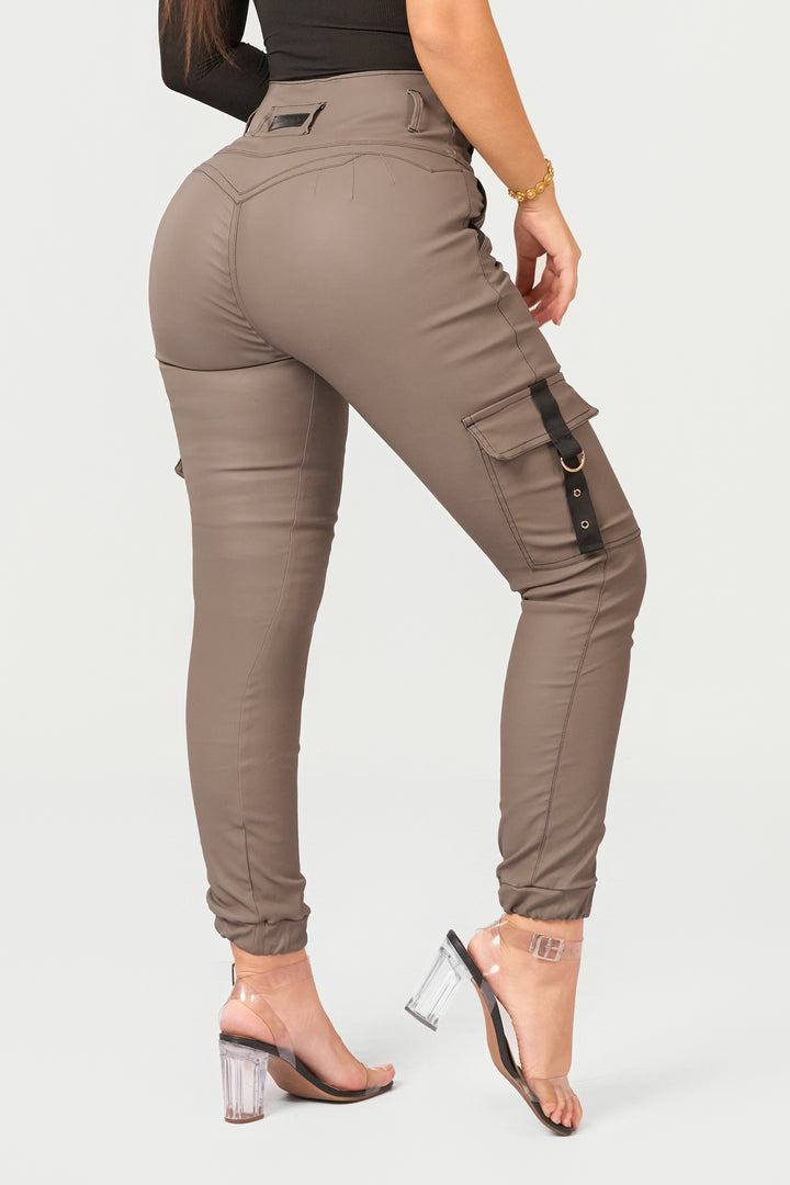 BROWN PANTS 7005
