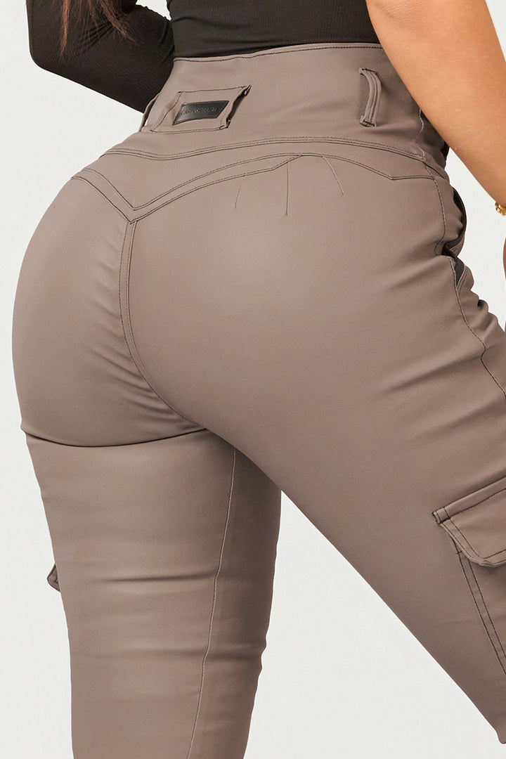 BROWN PANTS 7005