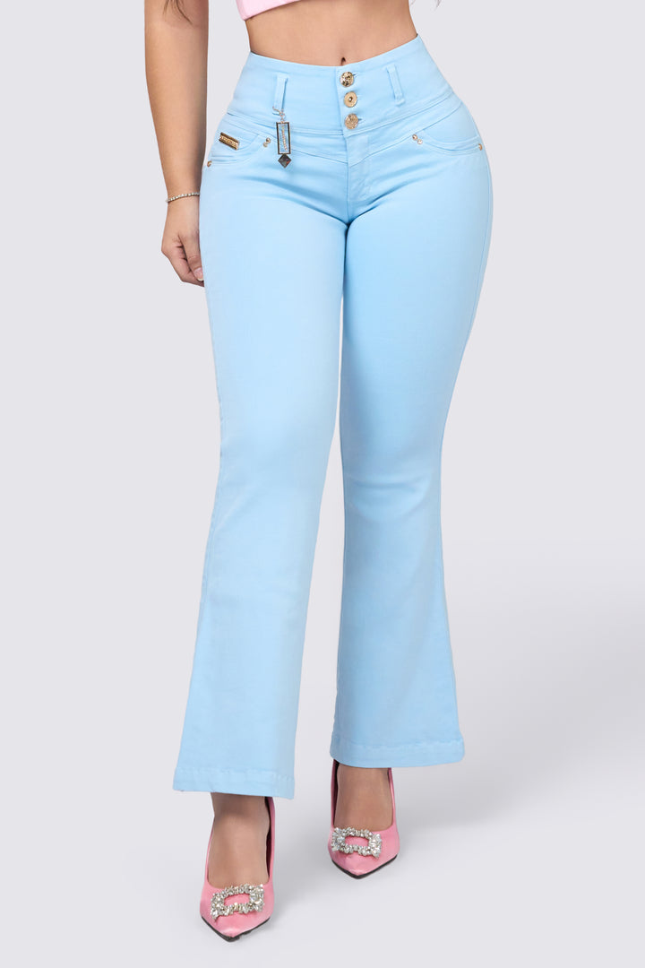 FLARE LIGHT BLUE JEANS 6833