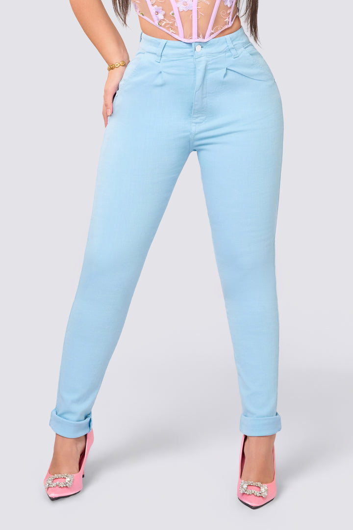 SKY BLUE SKINNY JEANS 7080