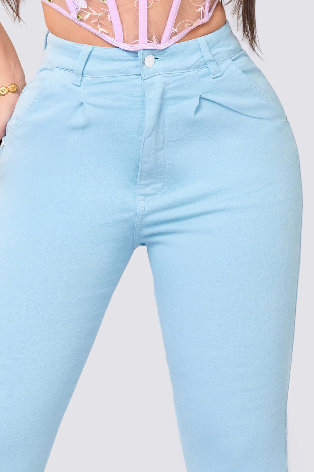 SKY BLUE SKINNY JEANS 7080