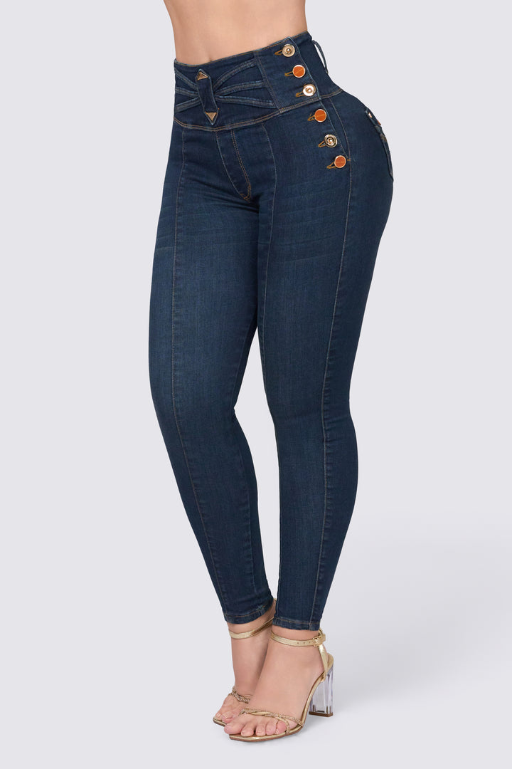 SKINNY JEANS NAVY BLUE 6905 7054