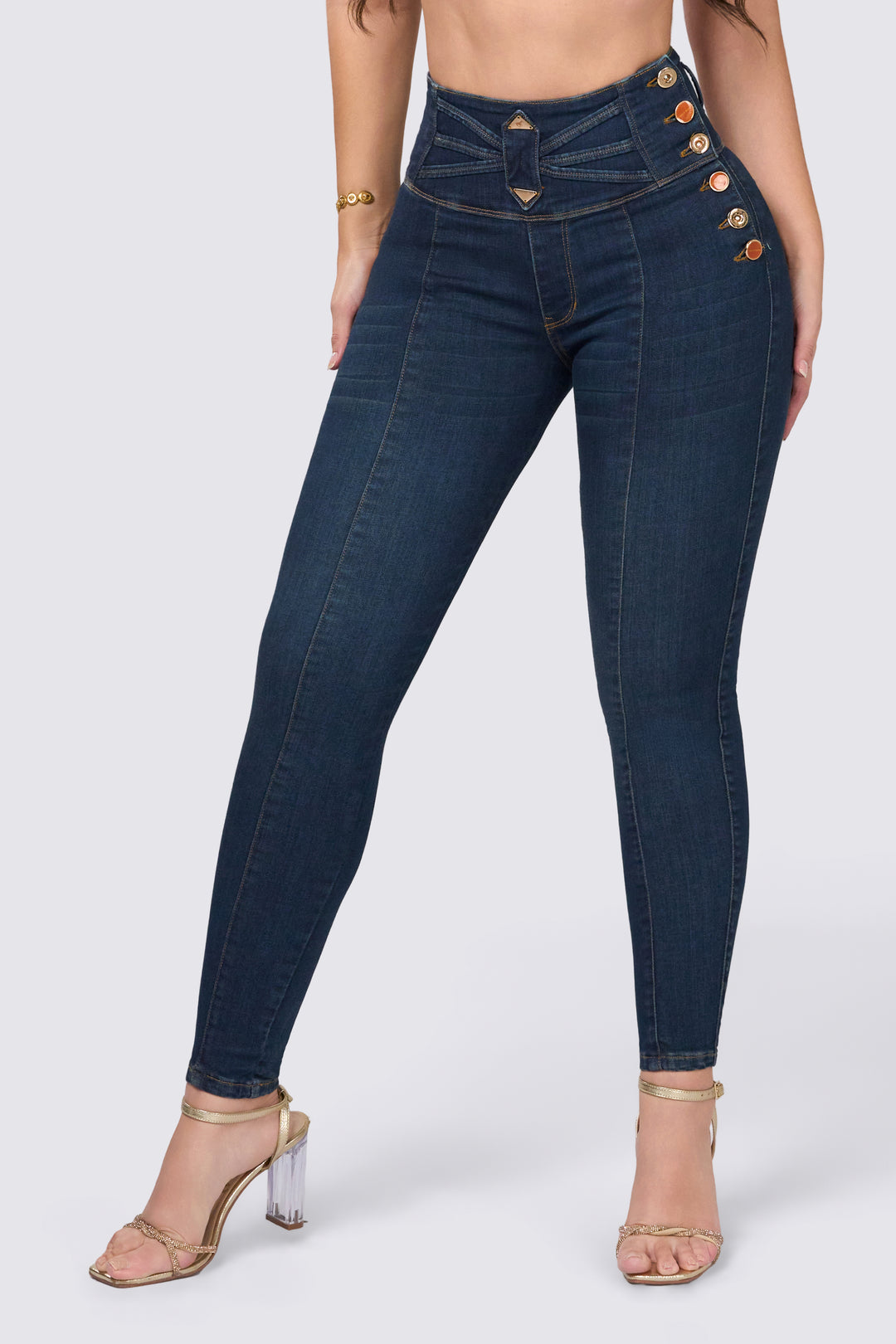 SKINNY JEANS NAVY BLUE 6905 7054