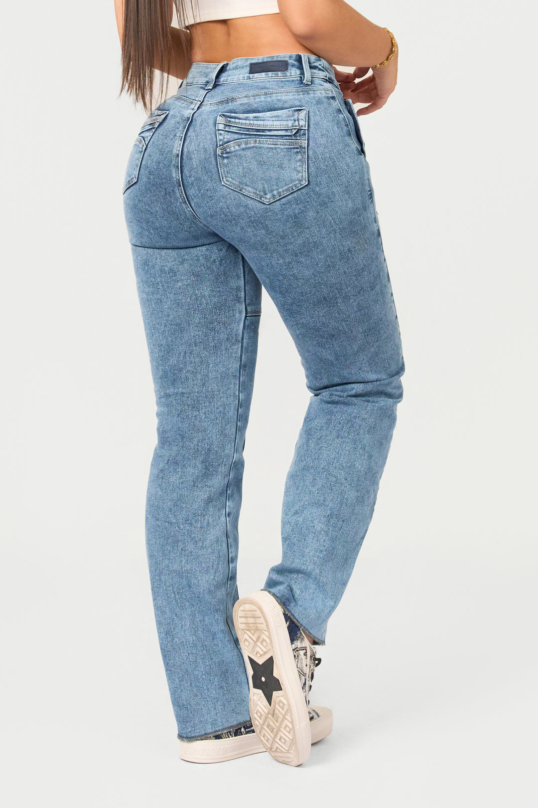 BLUE STRAIGHT JEANS 6880