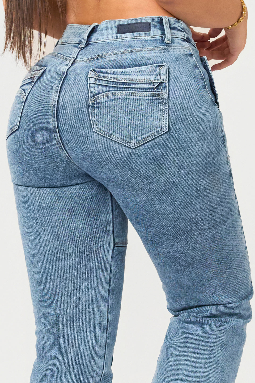 BLUE STRAIGHT JEANS 6880