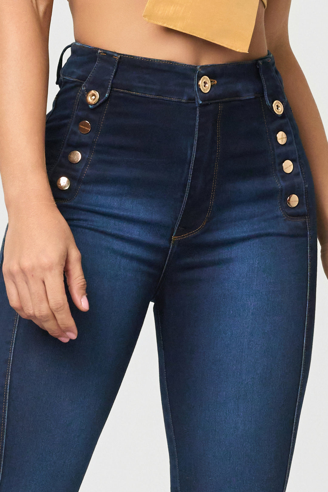 PUSH UP FLARE JEANS 6871