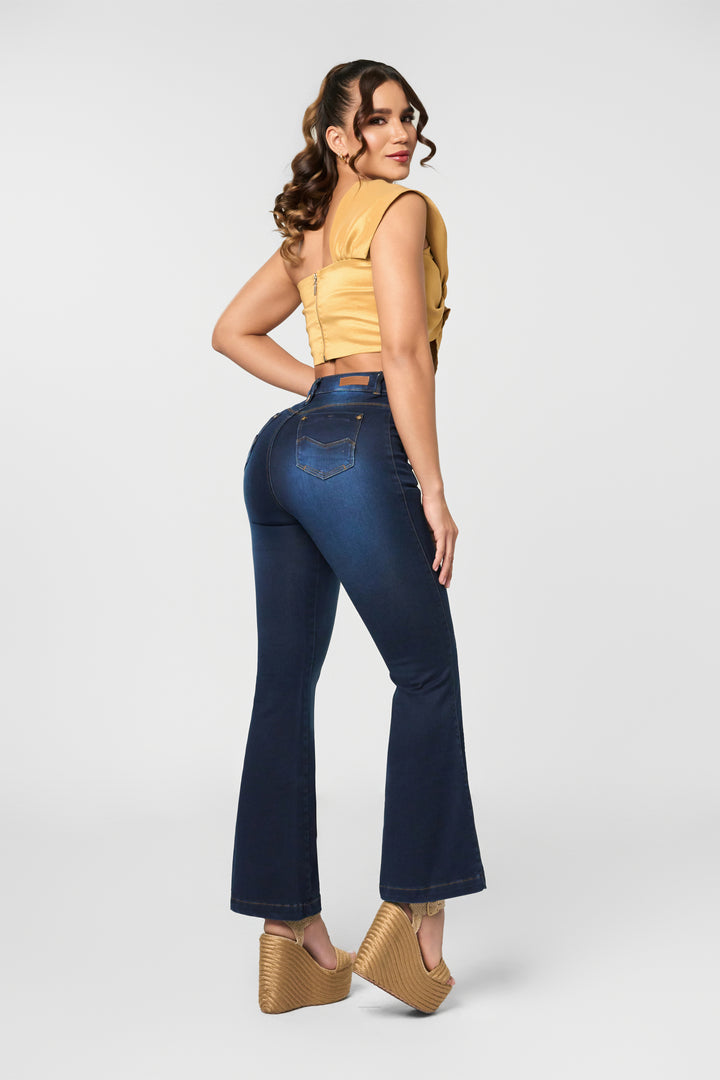 PUSH UP FLARE JEANS 6871