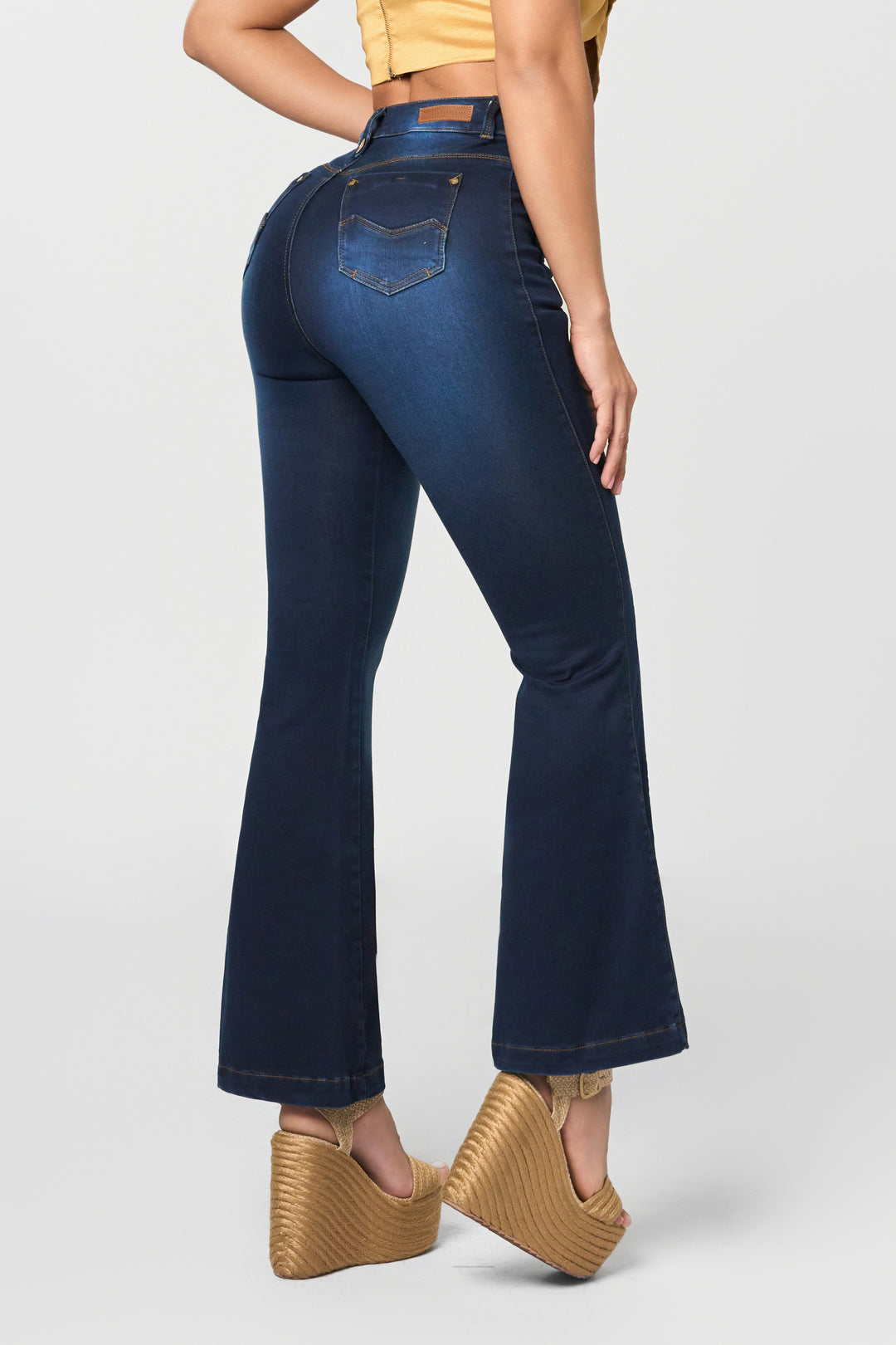 PUSH UP FLARE JEANS 6871
